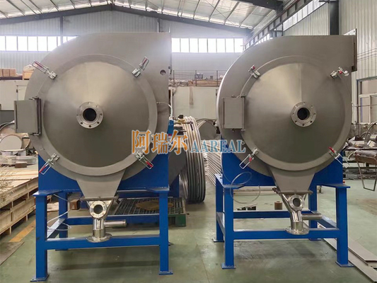 Πατενταρισμένος πύργος ατσάλινου τύπου Vortex Turbo Screen Air Classifier για υλικά μπαταριών 500 Mesh Super Fine Lithium