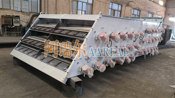 1~4 κατάστρωμα 3000~3600RPM Φωσφορικά λιπάσματα Υψηλής συχνότητας οθόνη για υψηλής χωρητικότητας έλεγχο στην παραγωγή φωσφορικών λιπασμάτων