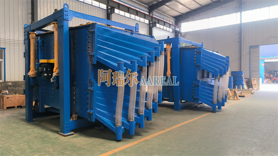 Μέγιστο 2000*4000mm 1~5 κατάστρωμα Γυροτροφικό φίλτρο για διαλογή κόκκων γραφίτη Πάνω από 90% ακρίβεια