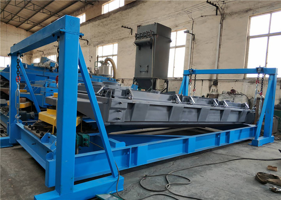 1800X3600mm Γυριστικός διαχωριστής οθόνης για 30 τόνους ανά ώρα Σκόκκαλα ουρίας
