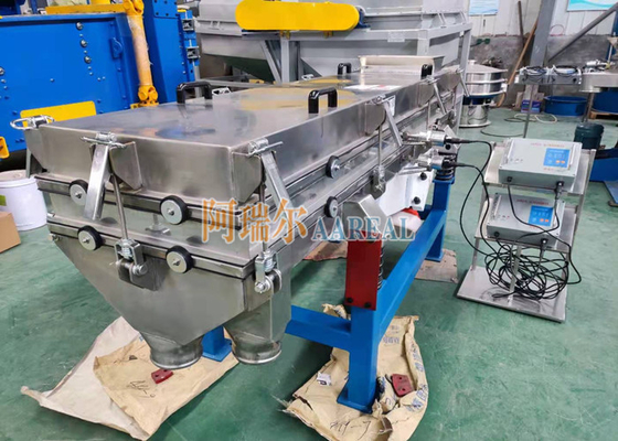 1200*2000mm Πολλαπλής επιπέδου γραμμικό φίλτρο Vibro από ανοξείδωτο χάλυβα για μπαχαρικά και βότανα
