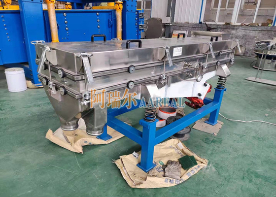 1200*2000mm Πολλαπλής επιπέδου γραμμικό φίλτρο Vibro από ανοξείδωτο χάλυβα για μπαχαρικά και βότανα