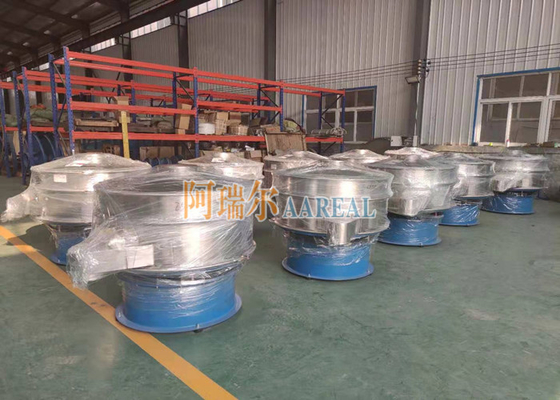 Διάμετρος 1200 mm SUS Μηχανή διαλογής δονήσεων για χρωστική οξείδιο του σιδήρου