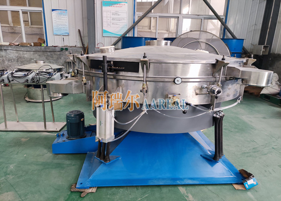 2000mm SUS Υπερήχθης Tumbler Σκόρπιση Μηχανή Για 100 Mesh Σίλικας Άμμος