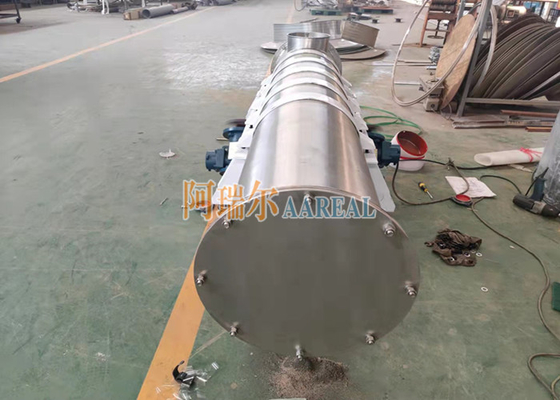 Διάμετρος 400 mm Σιδηροτροφικά συστήματα μεταφοράς σωλήνων από ανοξείδωτο χάλυβα