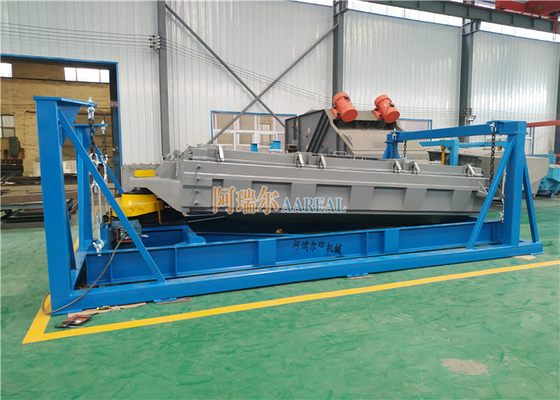 Υψηλή ακρίβεια 1800*3600mm 3 Deck Rotex Gyratory Screen Για 40 Mesh 70 Mesh 120 Mesh Ταξινομή άμμου πυριτίου