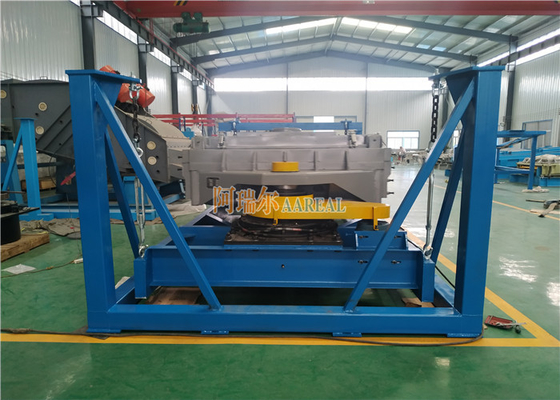 Υψηλής απόδοσης Μεγάλη έξοδος 3-Deck 1500 * 3600mm Πετρελαϊκή κόκη περιστροφικό φίλτρο οθόνης για το φίλτρο 0,1mm σκόνη