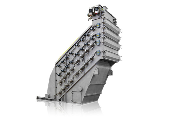 2400*6000mm 3 Deck High Frequency Screen Vibratory Sieve Για μαρμάρινο σωματίδια ανθρακικού ασβεστίου