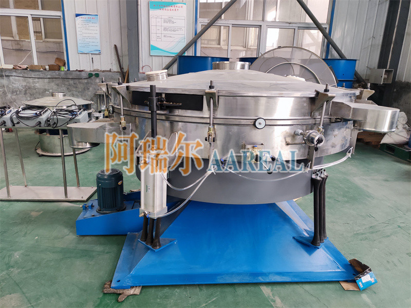 Υψηλής Απόδοσης Wear Resistant Glass Tumbler Screen Machine for Frits Glass Granules And Powder (Επιπλέον απόδοση)