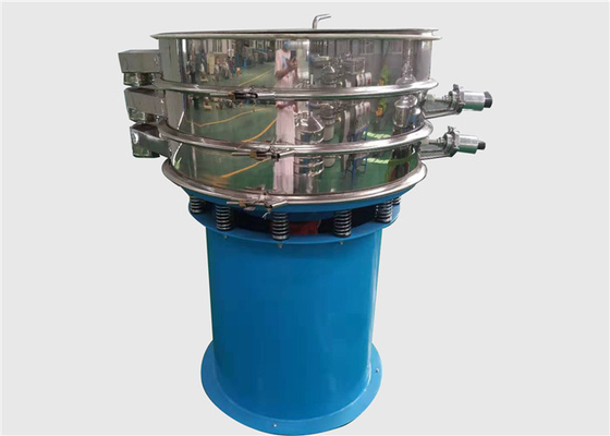Τριπλό κατάστρωμα δονητικής οθόνης Vibro Sieve Separator για σκόνη σοκολάτας ποτών
