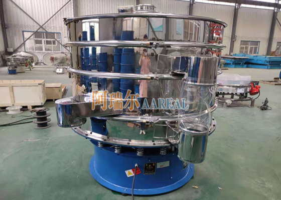 Ατσάλι ατσάλι 1500mm περιστρεφόμενη δονητική οθόνη για σύνθετη οθόνη μεγάλης χωρητικότητας