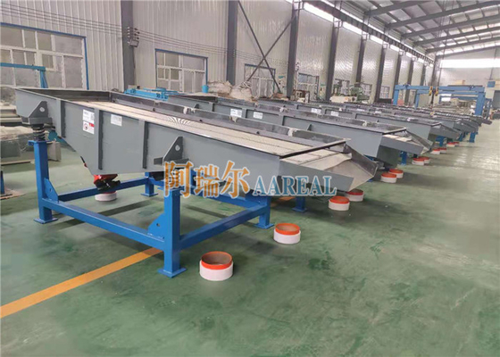 900*3000mm Μονόκατο Σκηνή Στρογγυλής Γραμμικής Δονητικής Εικόνας Για Το Σίτισμα Σφαιριδίων PVC