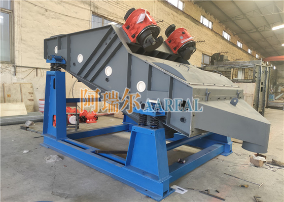 1800*3600mm Πολλαπλές Θέσεις Μογκένσεν Γραμμική ορθογώνια δονητική οθόνη για την άμμο του ποταμού