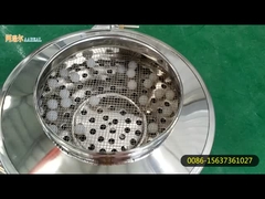 Μεγάλης χωρητικότητας ισχυρή περιστρεφόμενη δονητική οθόνη για την ανίχνευση λεπτής σκόνης κράματος νικελίου