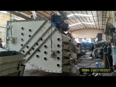 Ορυκτή σκόνη ορθογώνια δονητική οθόνη αυτοκαθαριστικό διπλό κατάστρωμα